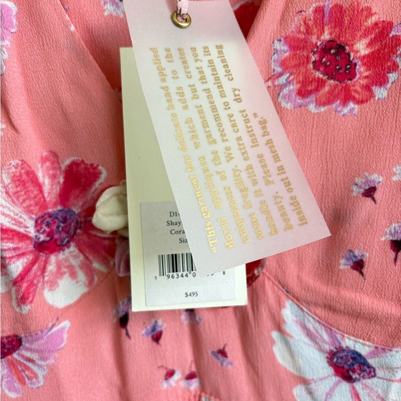 LoveShackFancy Shayna Dress Size 00 NEW - Picture 8 of 8